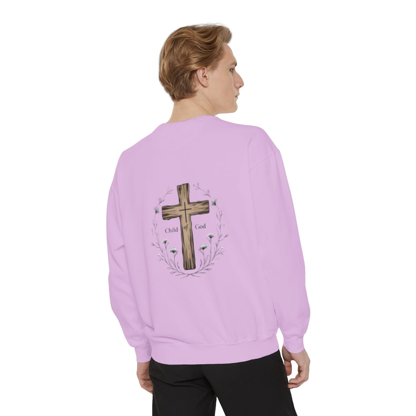 Faith-Inspired Unisex Sweatshirt, Christian Gift, Cozy Church Wear, Inspirational Apparel, Religious Fashion, Child of God Sweatshirt