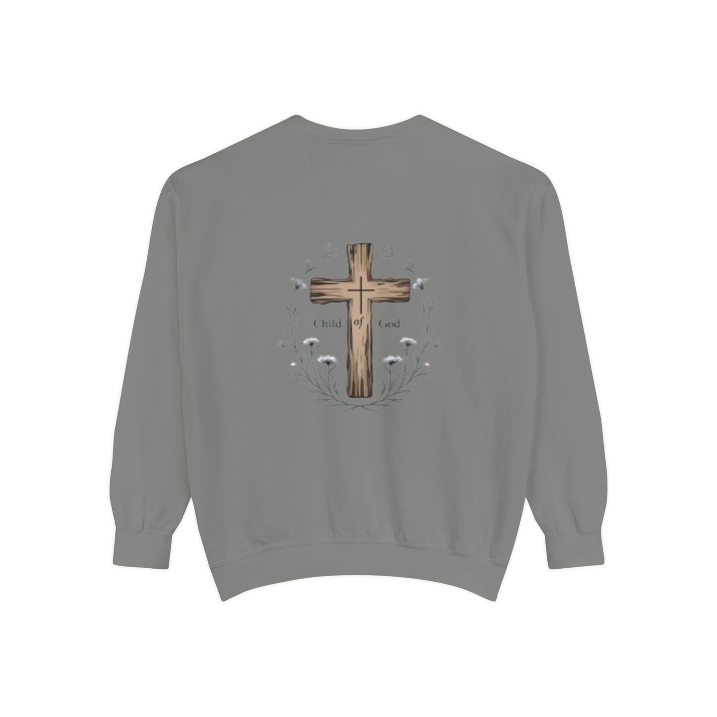 Faith-Inspired Unisex Sweatshirt, Christian Gift, Cozy Church Wear, Inspirational Apparel, Religious Fashion, Child of God Sweatshirt