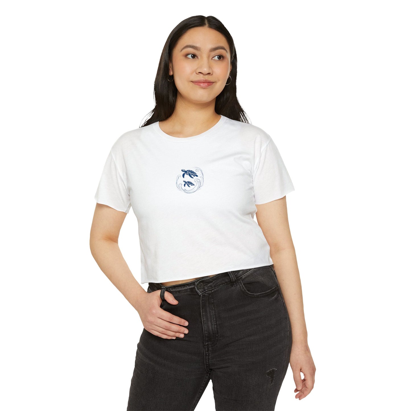 Women's Turtle Crop Top