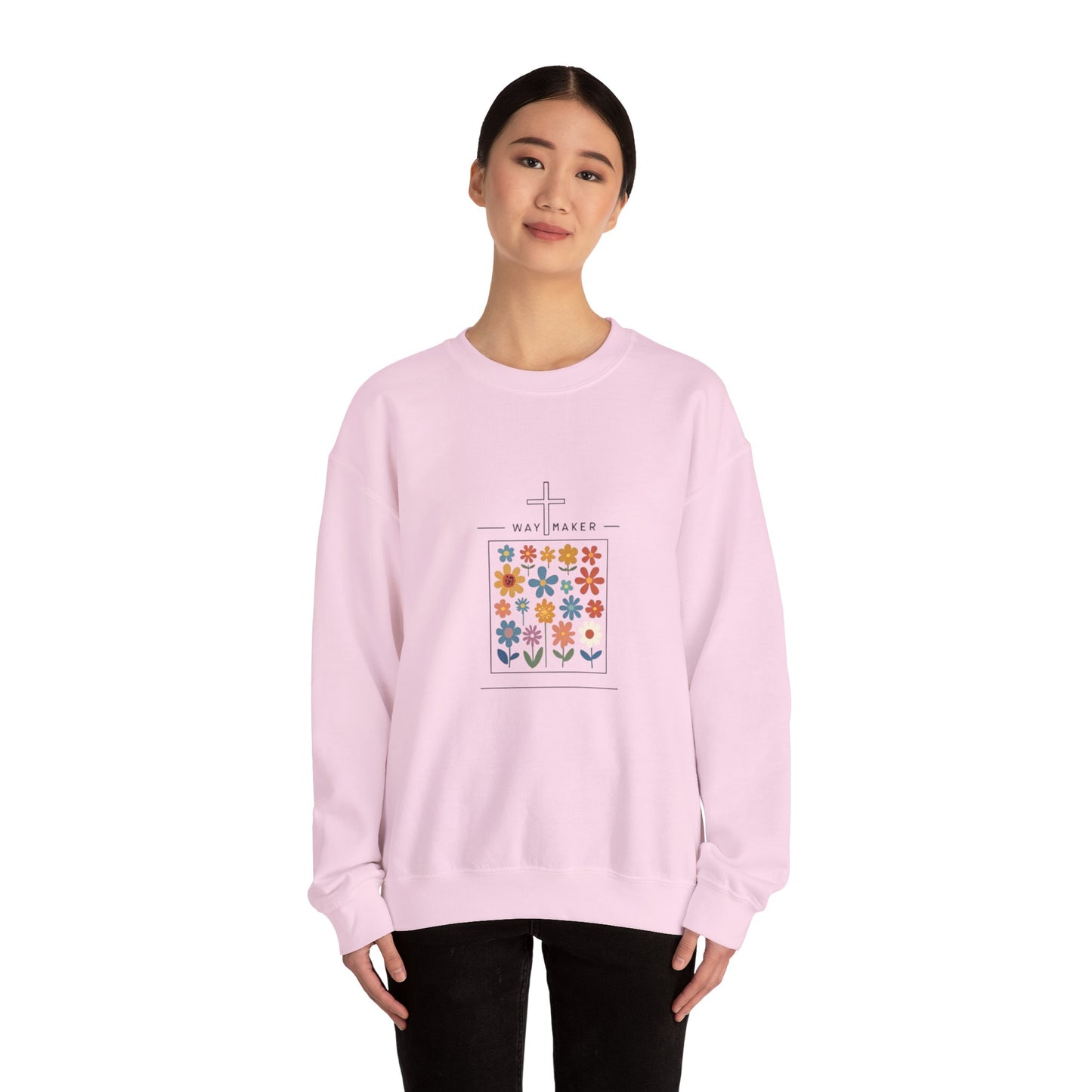 Waymaker, Unisex Heavy Blend™ Crewneck Sweatshirt