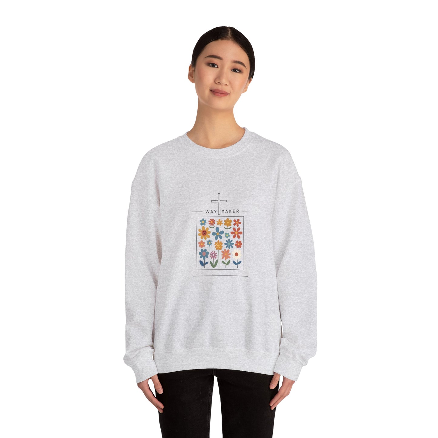 Waymaker, Unisex Heavy Blend™ Crewneck Sweatshirt