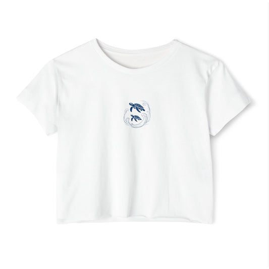 Women's Turtle Crop Top