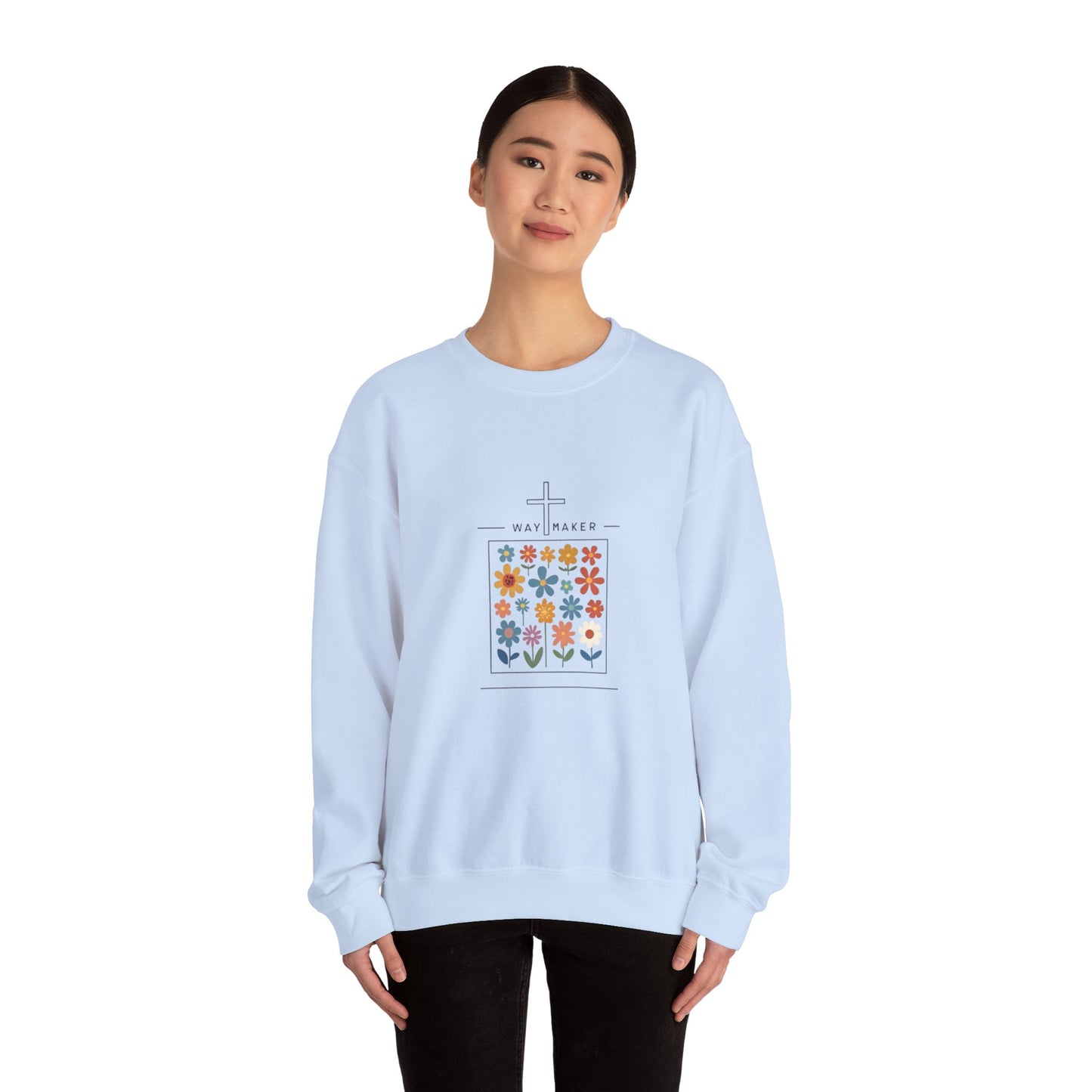 Waymaker, Unisex Heavy Blend™ Crewneck Sweatshirt