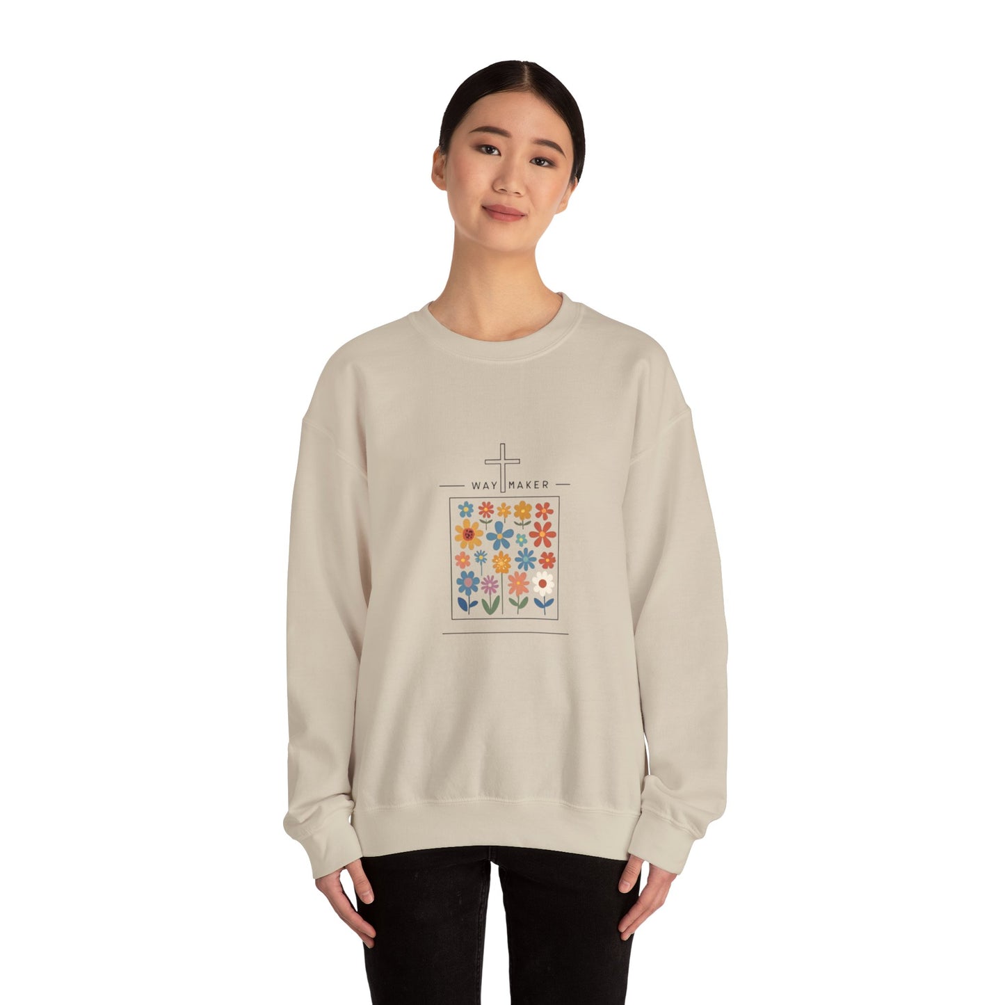 Waymaker, Unisex Heavy Blend™ Crewneck Sweatshirt