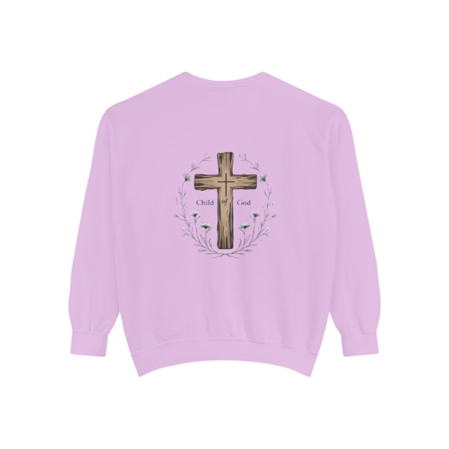 Faith-Inspired Unisex Sweatshirt, Christian Gift, Cozy Church Wear, Inspirational Apparel, Religious Fashion, Child of God Sweatshirt