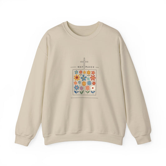 Waymaker, Unisex Heavy Blend™ Crewneck Sweatshirt