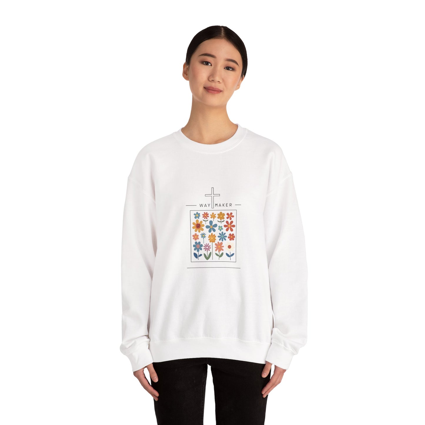 Waymaker, Unisex Heavy Blend™ Crewneck Sweatshirt
